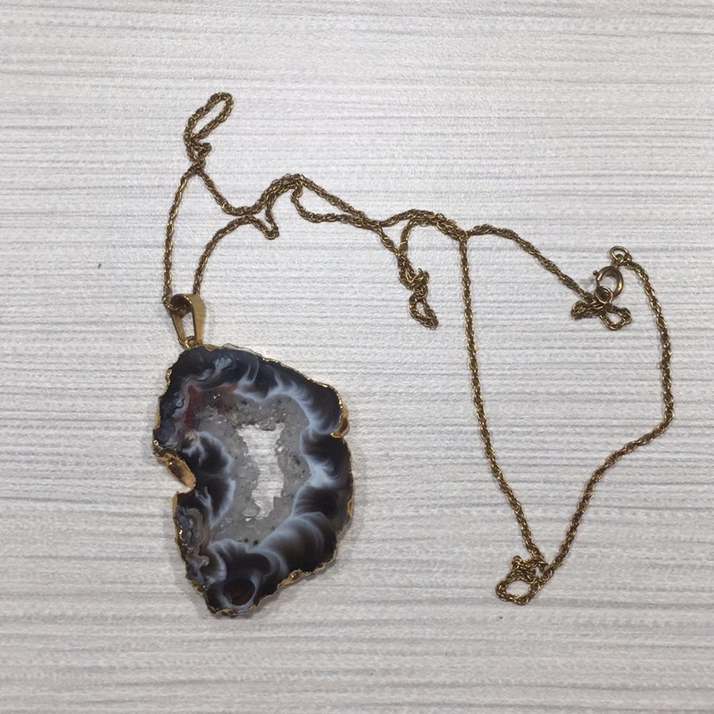 Geode Necklace - image 1